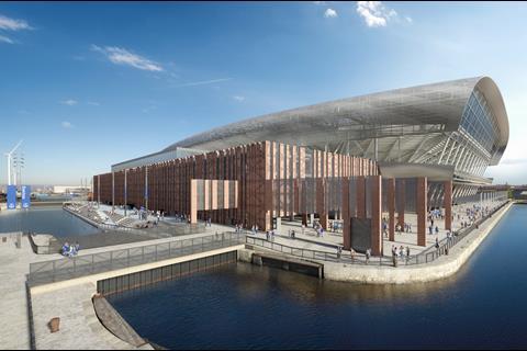 Latest Images Released Of Everton Fc S New Stadium News Building